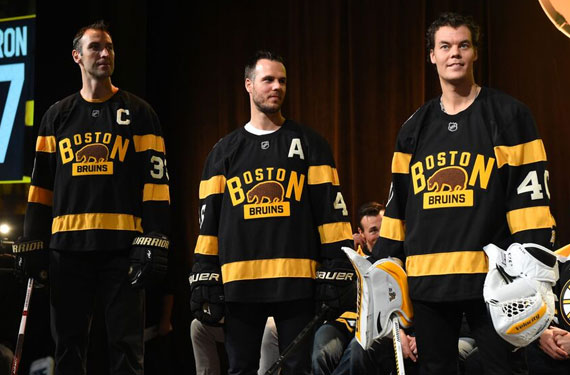 A recent history of the Bruins' alternate and special edition jerseys