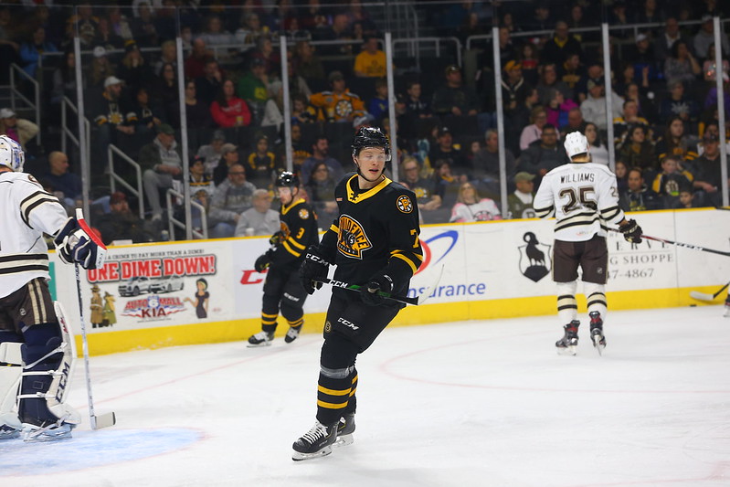 Boston Bruins: Trent Frederic's Physical Play Continues to Stand Out