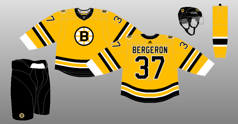 Bruins Reverse Retro Jerseys: Boston alternate uniforms will be gold  versions of 1980s, 1990s sweaters 