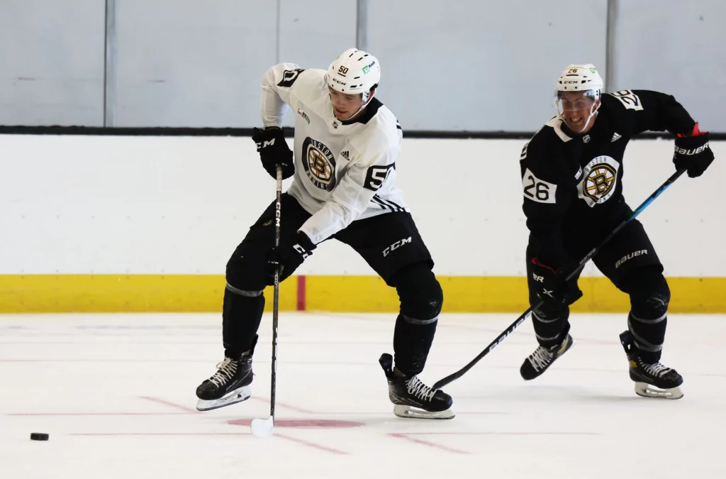 Boston Bruins look to 2022 draft pick Poitras after development camp