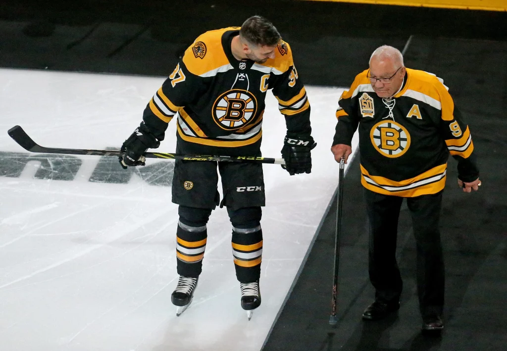 NHL-best Bruins honor Patrice Bergeron; beat Columbus 4-2 - The