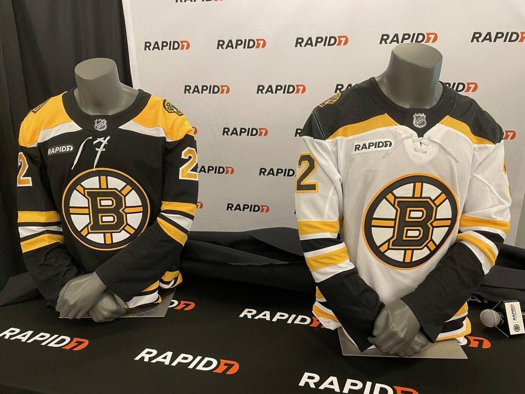 Boston Bruins reveal shoulder patch to reverse retro jerseys