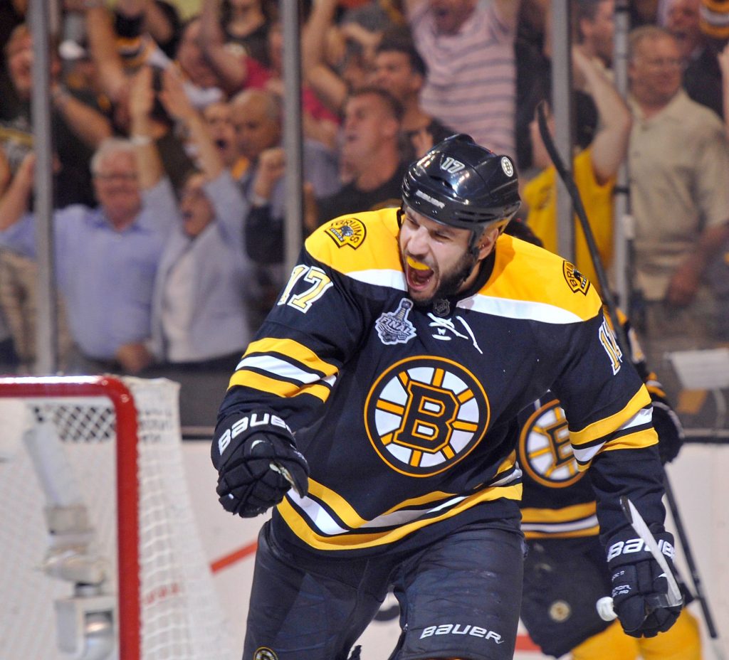 Ex-Bruin Milan Lucic has nothing bad to say about his time in Boston