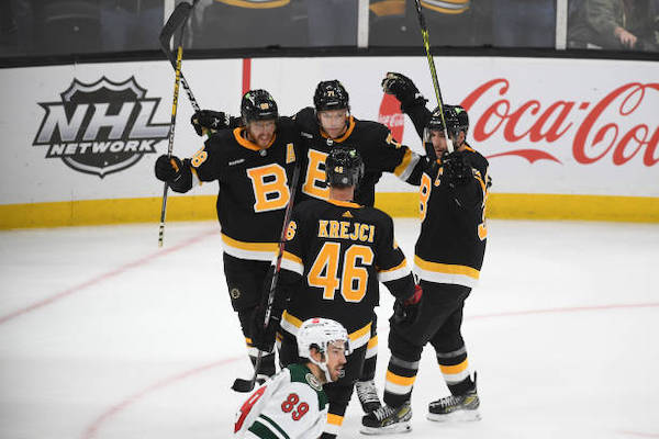 Mass. Native Matt Boldy Scores First Goal In NHL Debut Vs. Bruins 
