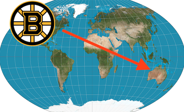 Report: Boston Bruins, NHL Planning To Play In Australia